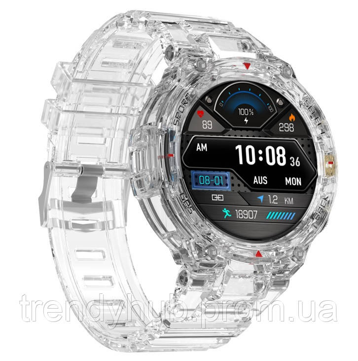 Умные часы Uwatch DT5 Compass White LP, код: 8417932 - фото 2 - id-p2111521753