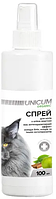 Unicum ORGANIC - Спрей натуральный от блох и клещей для кошек 100 мл