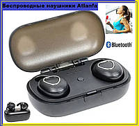 Беспроводные Bluetooth наушники Atlanfa /сенсорная регулировка/ Вакуумные наушники/ Наушники для спорта/inter