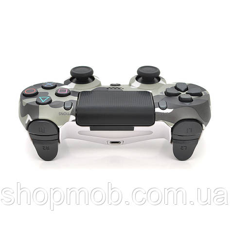 SM  SM Геймпад беспроводной для PS4 SONY Wireless DUALSHOCK 4 (Haki/Silver), 3.7V, 500mAh, Blister, фото 2