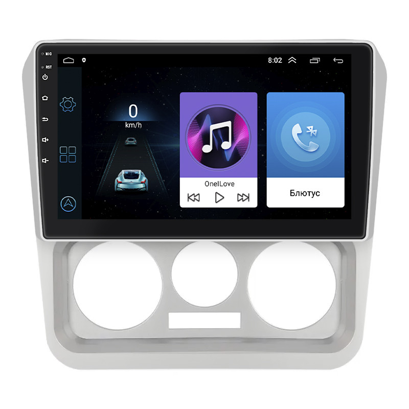 Штатна магнітола Lesko для Geely CK (Otaka) I Рестайлінг 2008-2016 екран 9" 1/16Gb Wi-Fi GPS Base 1 шт.
