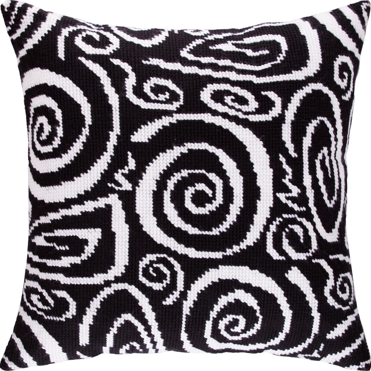 Набір для вишивання декоративної подушки Чарівниця Серпантин 40×40 см V-111 LP, код: 7243065 - фото 1 - id-p2111532474