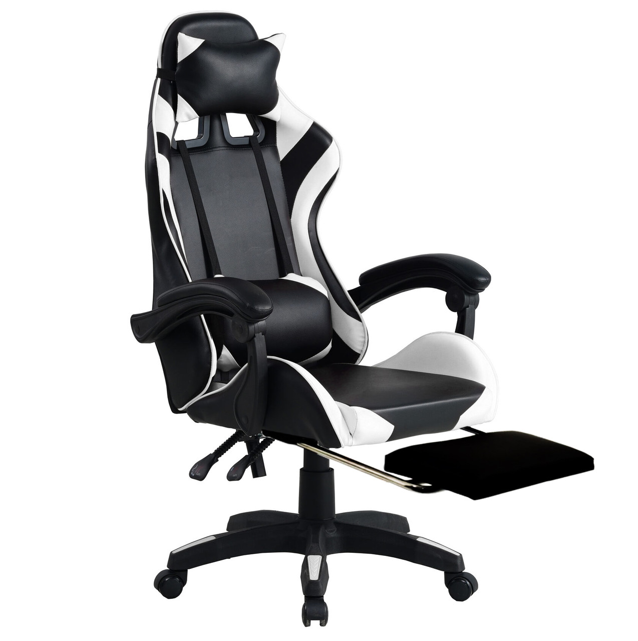 Кресло компьютерное игровое с подставкой для ног Gamer Pro Jaguar Plus ...