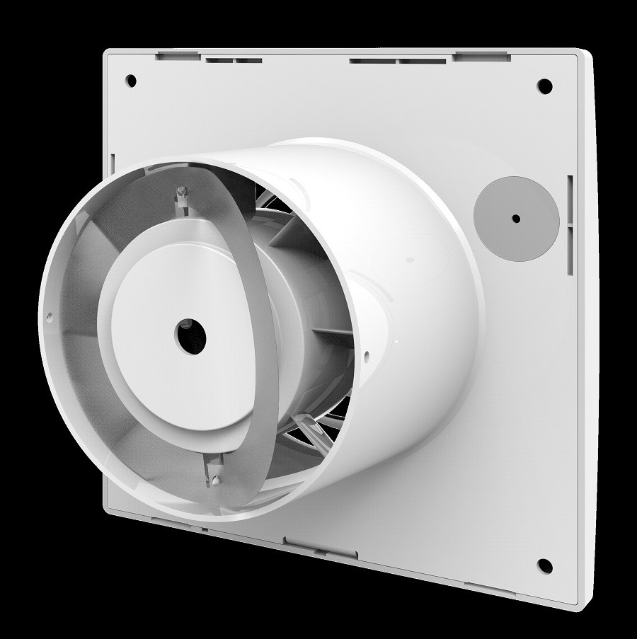 Вентилятор Вентс Квайт 100 В с микровключателем малошумный - фото 3 - id-p24511398