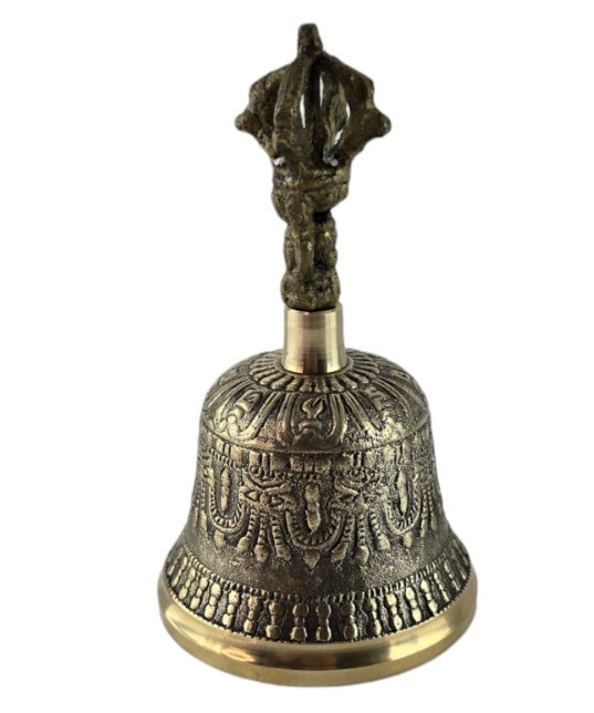 Дзвін чакровий бронзовий (№1) (d-7,1, h-12 см) (Непал) (245 р.)