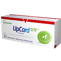 Vetoquinol UpCard Диуретик для собак 0,75 мг (10 таб.)