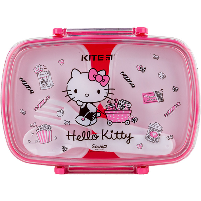 Ланчбокс з наповненням Kite Hello Kitty HK24-181-2, 750 мл, фото 1