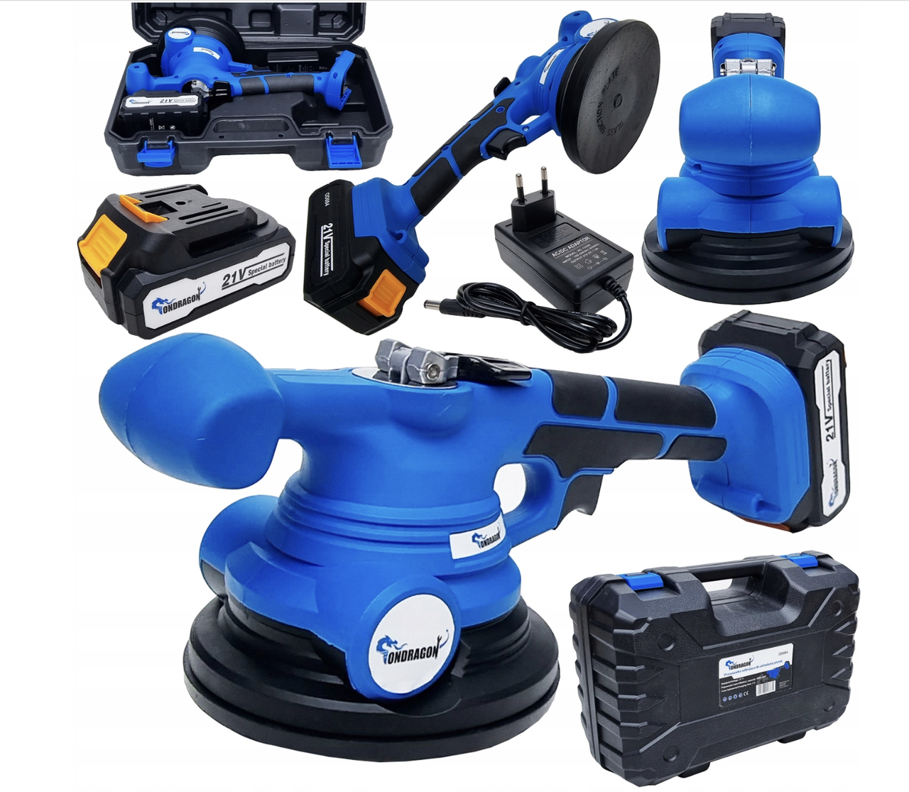 Вібруюча присоска для укладання плиток AKU 21V, фото 1