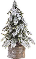 Елкочка искусственная декор Snowy on a stump 12х12х21см мини BonaDi DP219381 LP, код: 8260423