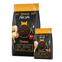 Fitmin cat For Life Adult Chicken Комплексный сухой корм для взрослых кошек с курицей 1,8 кг
