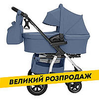 Коляска універсальна 2в1 CARRELLO Vista Air CRL-6506 Denim Blue Синій