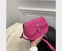 Рожева жіноча сумка. Жіноча міні сумочка. клатч