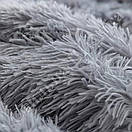 Хутряний Плед-покривало на овчинці Євро розміру (220х240см), доставка по Україні, фото 2