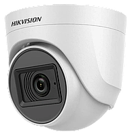 5Мп Turbo HD видеокамера Hikvision с встроенным микрофоном DS-2CE76H0T-ITPFS (2,8 ММ)(12343#)