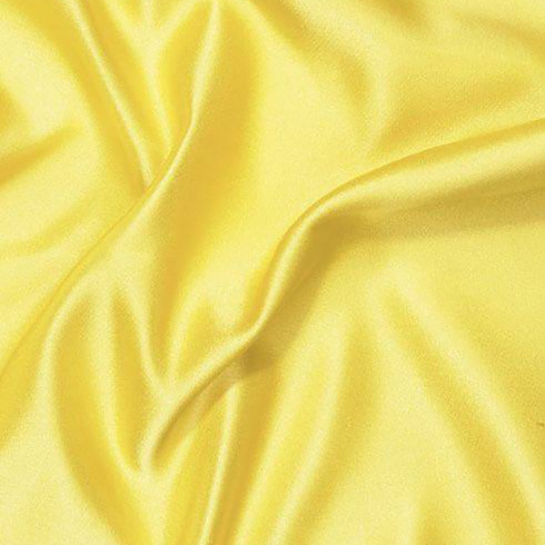 Тканина сатин жовтий 125 г/м2, Туреччина, ширина 240 см (рулон 30 м)  Ціна за пог.м (замовлення від 1 рулону)