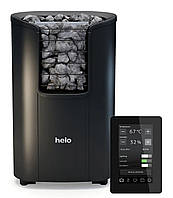 Електрокам'янка для сауни Helo ROXX 9 DE black 9 кВт black + пульт Elite