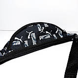Поясна дитяча сумка бананка спортивний принт два відділи, фото 4