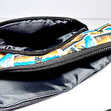 Бананка дитяча поясна сумка патріотичний принт, фото 4