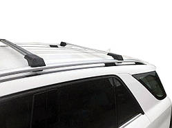 Перемички на рейлінги без ключа (2 шт) Сірий для Toyota Land Cruiser 90 Prado