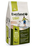 Everland Light - сухой корм для стерилизованных и склонных к ожирению собак, с уткой 15 кг