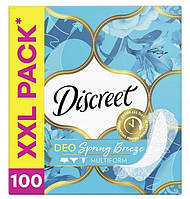 Прокладки щоденні Discreet 100шт Deo Весняний бриз