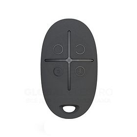 Брелок з тривожною кнопкою Ajax SpaceControl 6108.04.BL1 Black