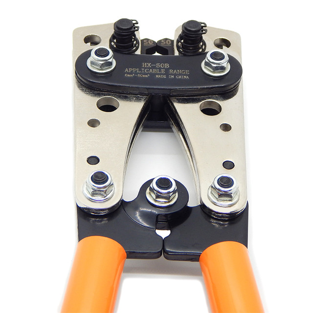 Професійний інструмент для обтиску кабельних наконечників HX-50В