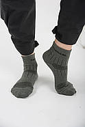 Чоловічі теплі шкарпетки високі термошкарпетки, колір хакі, з високою теплоізоляцією, розміри: 40-45, фото 4