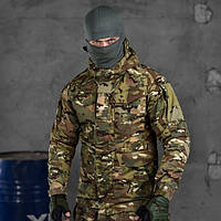 Тактическая куртка рип-стоп "Tactical Series Mercenary", камуфляжная весення куртка мультикам для ВСУ