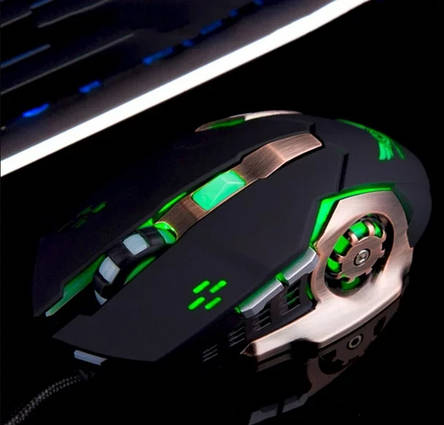 Комп'ютерна миша Zerodate G11 Black, фото 2