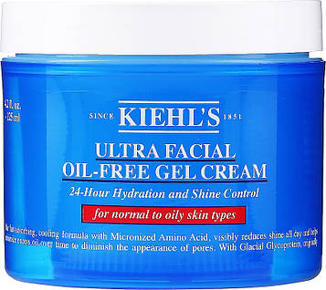 Зволожуючий гель-крем без олій для нормальної та жирної шкіри Kiehl's Ultra Facial Oil-Free Gel Cream 125 мл