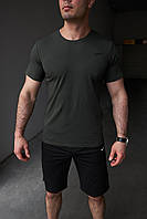 Комплект Nike футболка хаки+шорты, летний комплект