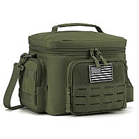 Термосумка-холодильник ланчбокс для зберігання їжі Green