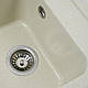 Гранітна мийка для кухні Platinum 4050 KORRADO матова Пісок, фото 4