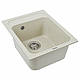Гранітна мийка для кухні Platinum 4050 KORRADO матова Пісок, фото 5