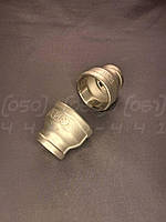 Муфта перехідна різьбова нержавіюча DN40х25 (1 1/2"х1"), лита сталь AISI 304, PN20 (Class 150), ISO 4144