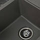 Гранітна мийка для кухні Platinum 7850 HARMONY матова Сірий мусон, фото 2