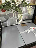 Комплект постільної білизни сатин люкс двоспальне євро 200*220 см Cotton Box Elegant Satin Туреччина, фото 2
