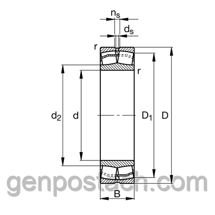 Підшипник 3622 H (22322) Китай/КИТАЙ, фото 2