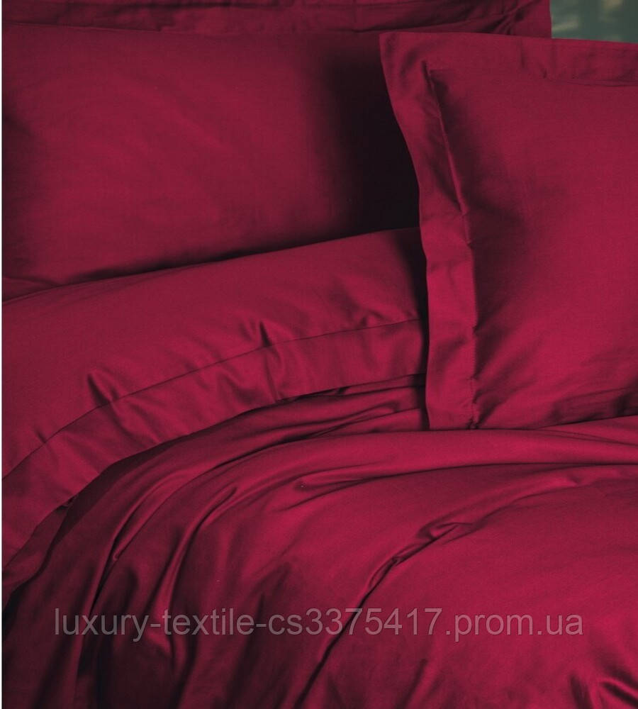 Комплект постільної білизни сатин люкс полуторний розмір 160*220 см Elegant Satin Cotton Box Туреччина