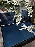 Комплект постільної білизни сатин люкс полуторний розмір 160*220 см Elegant Satin Cotton Box Туреччина, фото 2