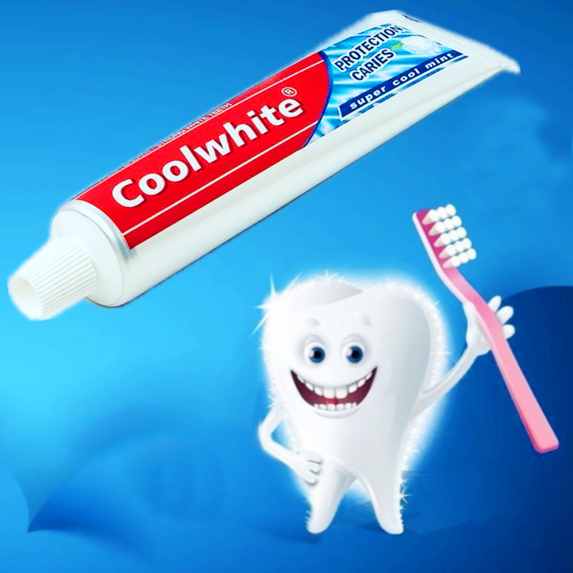 Досконале вибілювання Зубна паста Cool white 120 г, туба, фото 1