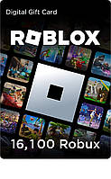 Цифровая подарочная карта Gift Card Roblox 16100 Robux / Роблокс 16100 Робукс (Коды: 10000+4500+800+800)
