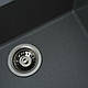 Гранітна мийка для кухні Platinum 5444 OASIS матова Сірий мусон, фото 4