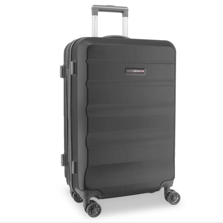 Чемодан на колесах для подорожей Swissbrand Anvers (L) Silver (SWB_LHANV802L) Швейцарія