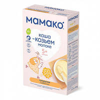 Детская каша MAMAKO кукурузная с пребиотиками на козьем молоке 200 г (4607088796434) - Вища Якість та