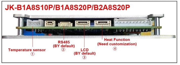 Активный смарт балансир BMS Jikong JK-B1A8S20P, 3S-8S (7.5-34V), Li-Ion/LFP/LTO, 200A, 1A balancer, Bluetooth - фото 4 - id-p2111741115