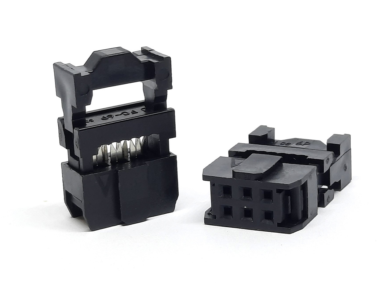 Роз'єм прямий FC-6P на шлейф 2.54 mm 6pin