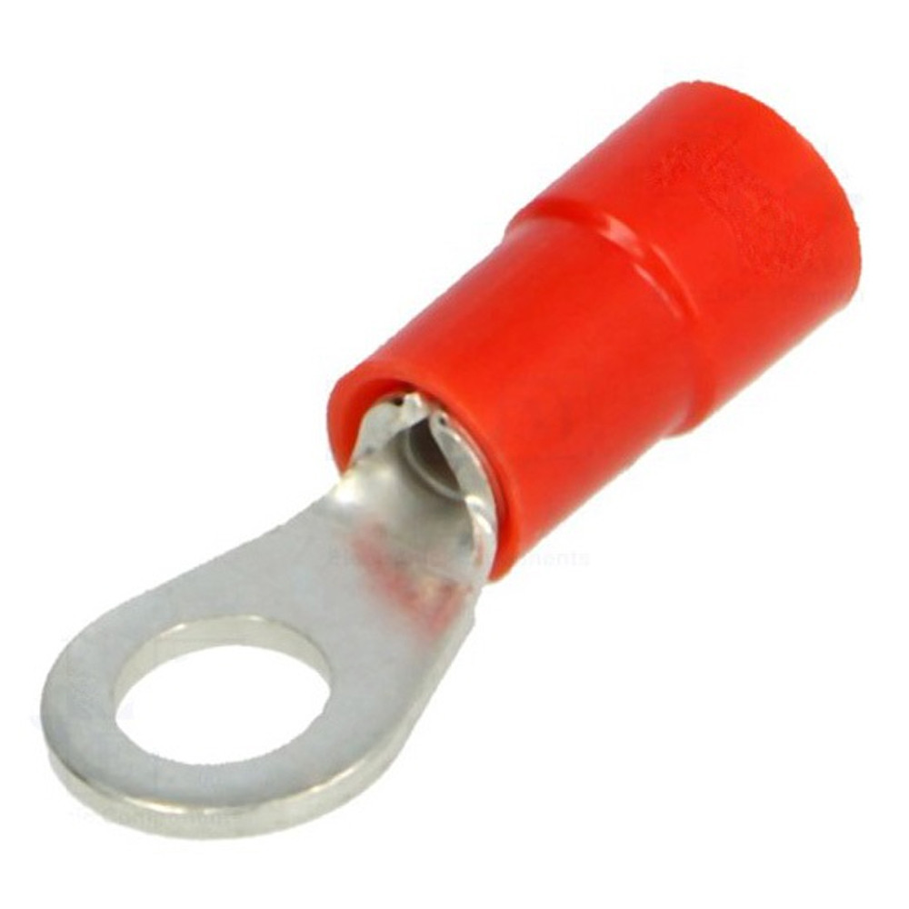 Клемa тип «О», метиз 4.3 мм на дріт 0.5-1.0 мм2, ізольована, фото 1