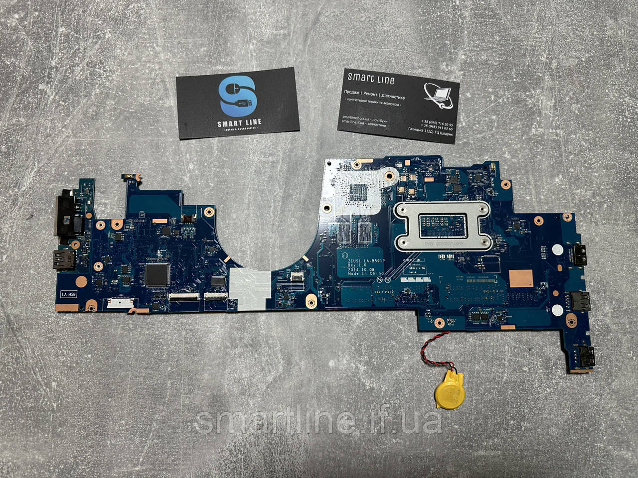 Материнська плата для ноутбука Lenovo ThinkPad S5 Yoga 15 | LA-B591P | SR23Y | i5-5200U, фото 1